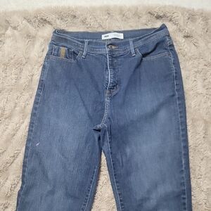 Levi's 512 Stylish Dark Blue Straight Leg Jeans 30x 32